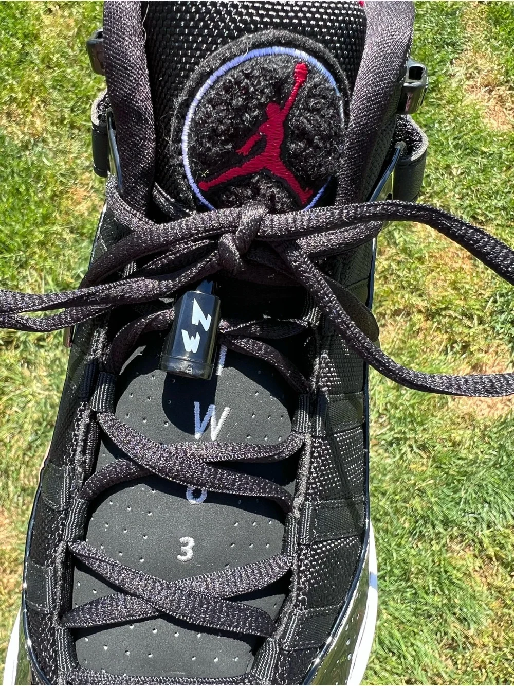 2008 Nike Air Jordan 6 Rings Bred Black Red White Mens Size 8.5 -OG Box Included